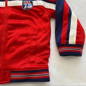 Wonderkids Red, White and Blue Lions Jacket Size 3T